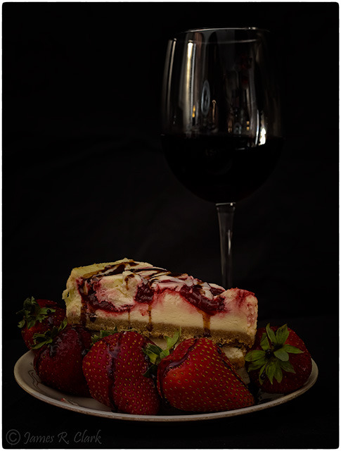 Strawberry Cheesecake &amp; Sweet Berry Wine