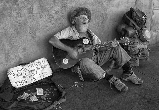 When all you have is your guitar...