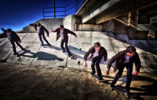 asphalt clone on a skateboard