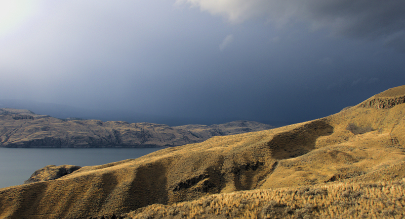 Golden Hills and Lake