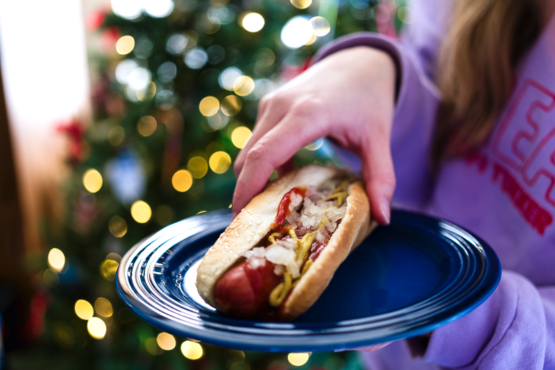 Hot dog lunch