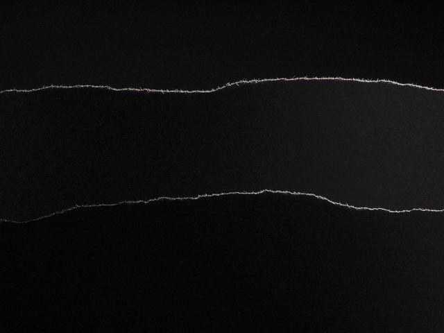 Torn Black Paper