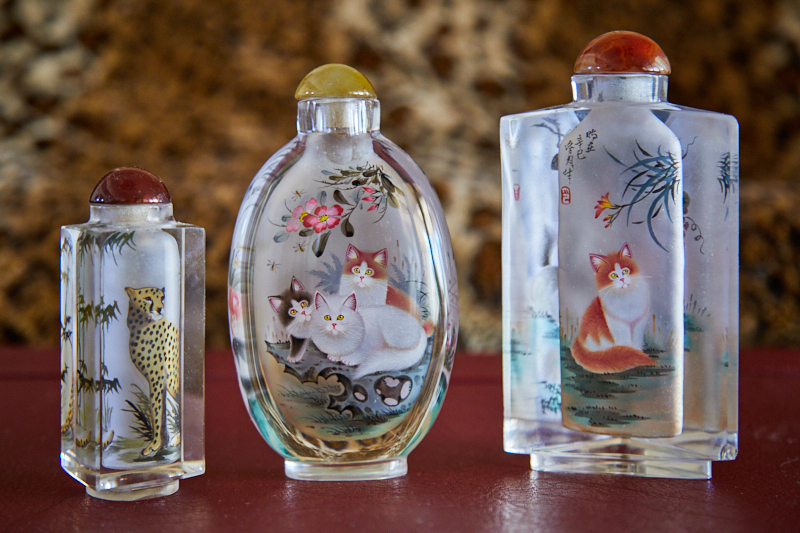 Hand Painted Perfume Bottles
