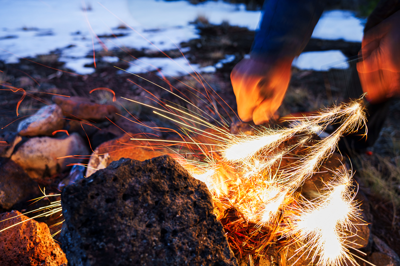 Making fire