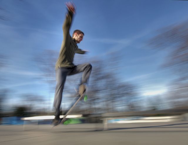 At The Skatepark