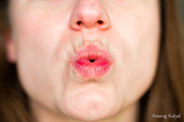 Purse...pucker...