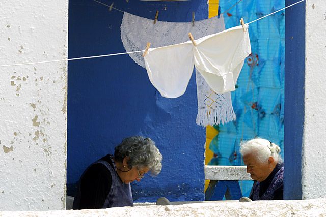 Old people - Old underpants