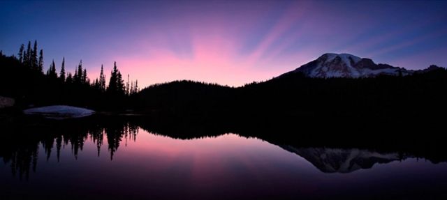 Mount Rainier and Reflection