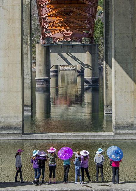 Under the bridge
