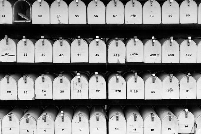 Trailor Park mailbox's