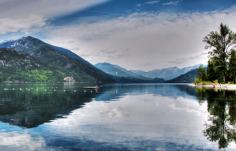 Slocan lake