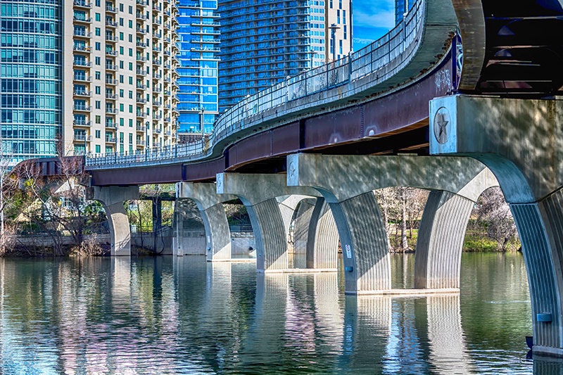 Pedestrian Bridge, Austin, Texas