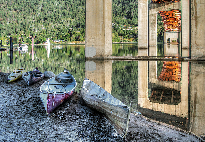 Under the bridge