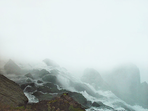 Rocks In The Mist