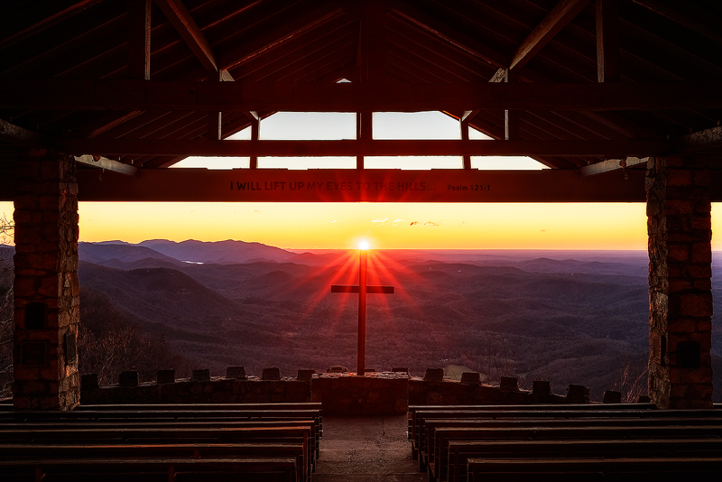 I will lift up my eyes to the hills
