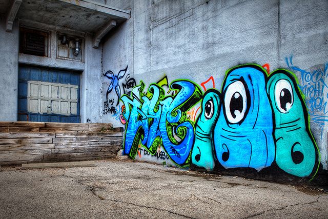 Painted wall