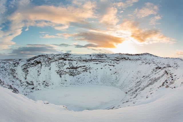 Kerid Volcano Crater