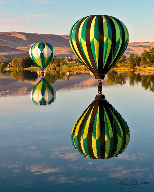 Hot Air Balloon Symmetry