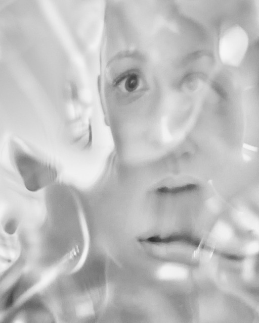 Glass Block Portrait