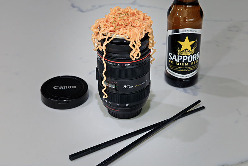 Canon cup of noodles!