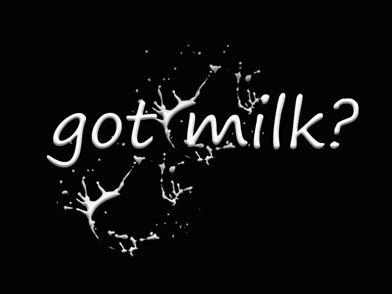 Got milk?
