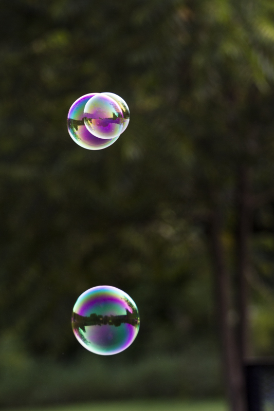 Floating away