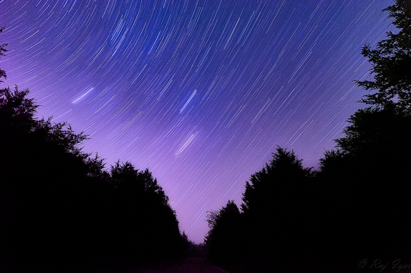 Arcing through the skies