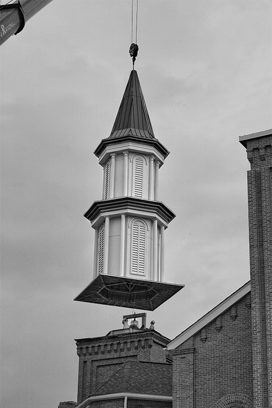 Not Yet Finished Church Steeple(s)