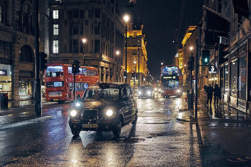 Rainy London Town