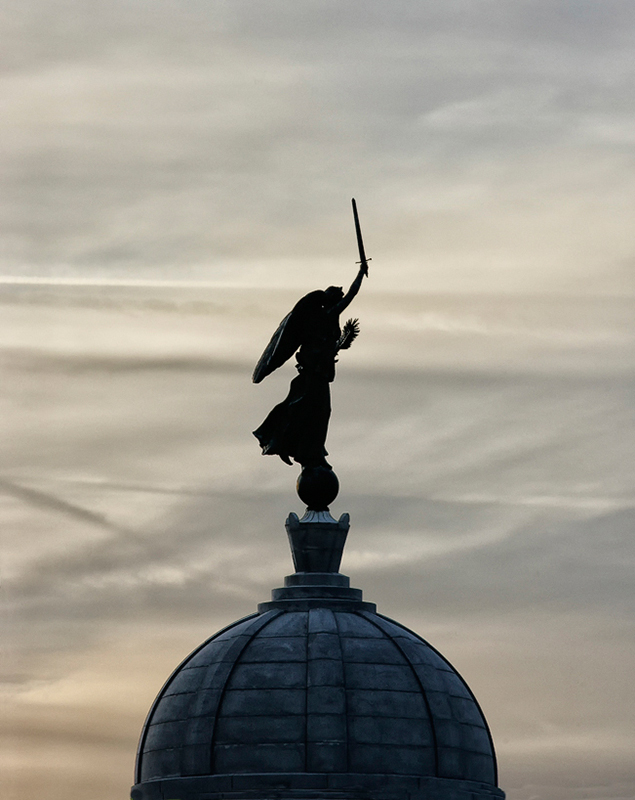 The Winged Goddess of Victory and Peace