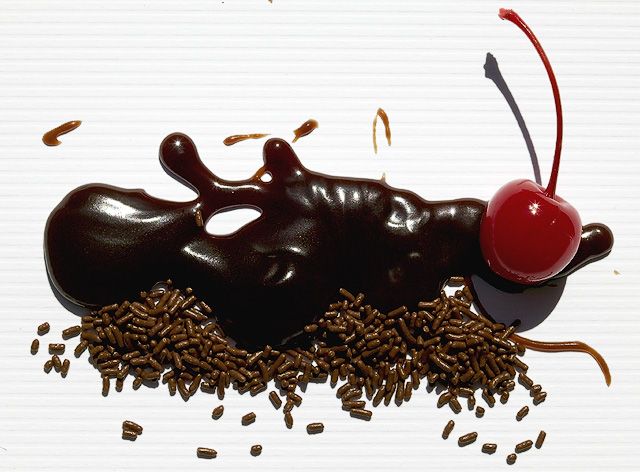 Rorschach Chocolate Blot Test