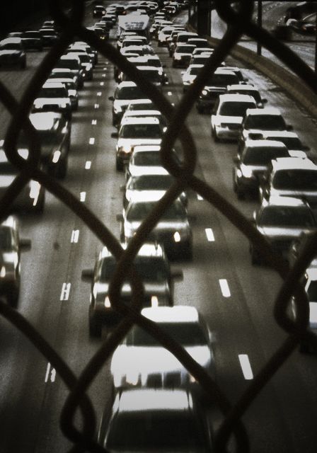 Caged in Traffic