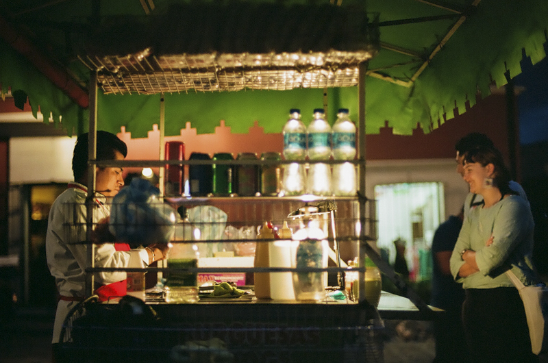 Night snacks in Oaxaca