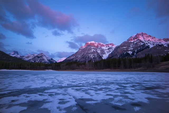 Early Morning in the Rocky Mountains