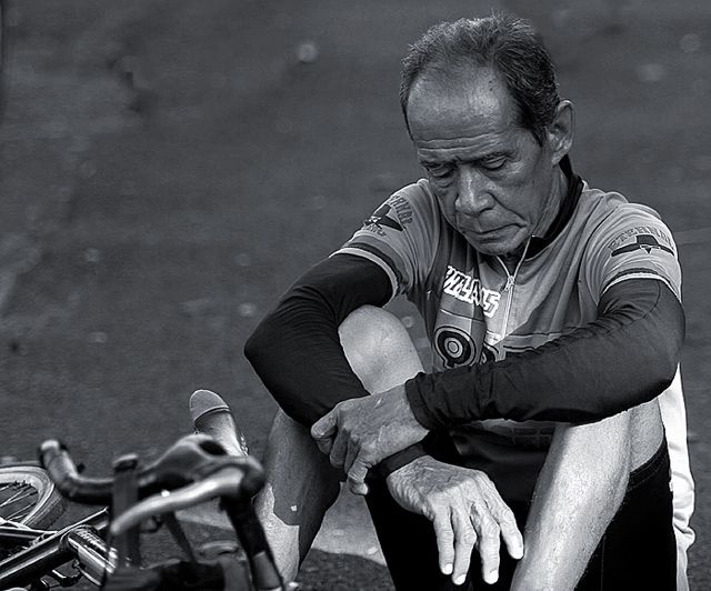 Tired Old Biker