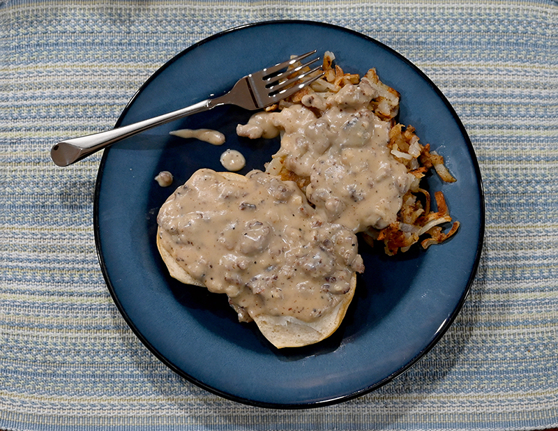 Biscuits and gravy