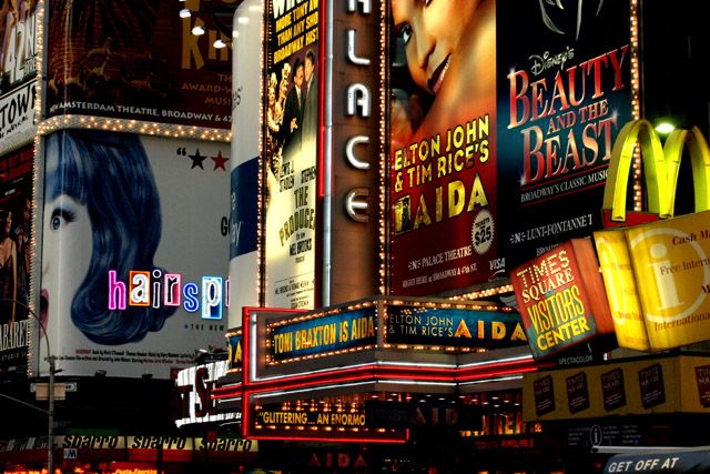 Broadway lights