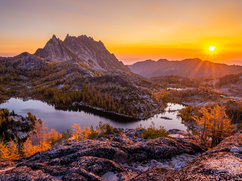 Enchantments Smoky Sunrise