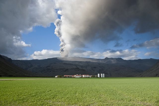Volcano in the backyard