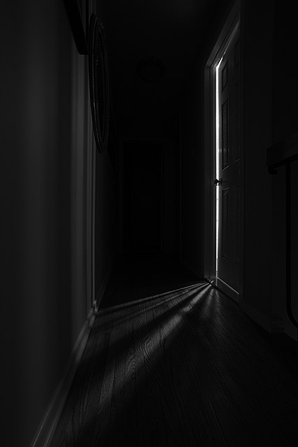 In the dark
