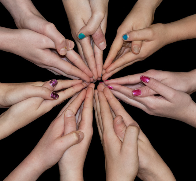 Many hands