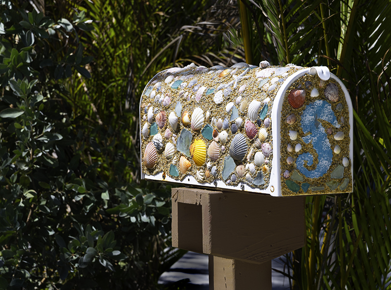 Mailbox of Sea Shells