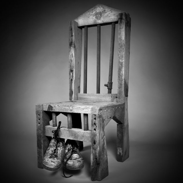 Hung up on an old chair