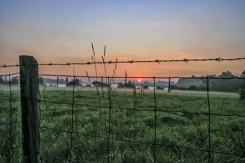 The Perimeter at Sunrise