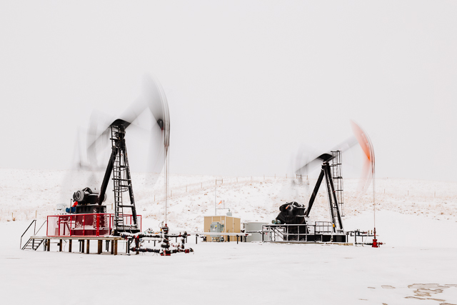 Machines -- Pumpjacks in motion