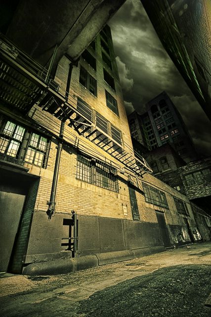 The Alley Lay Empty