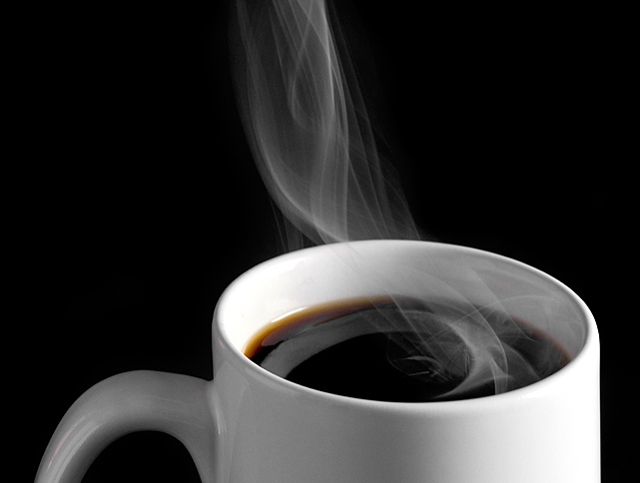Steaming Coffee