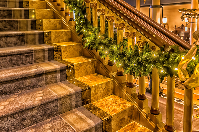 Driskill Hotel Stairs