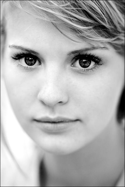 Black & white headshot