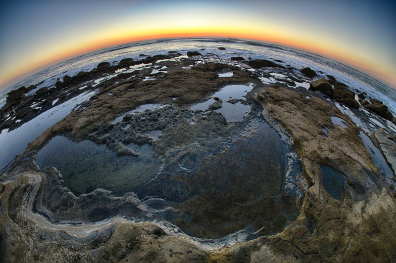 Sunset at world's end